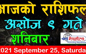 आजको राशिफल
